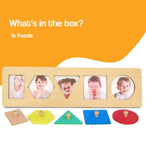 Montessori Inspired Custom Photo Puzzle Game