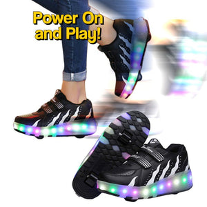 2-in-1 Convertible Skate Shoes