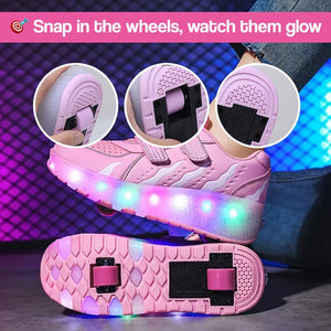 2-in-1 Convertible Skate Shoes