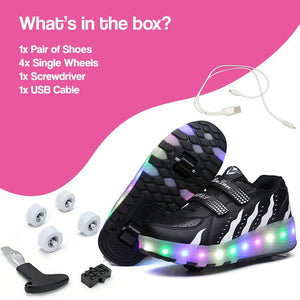 2-in-1 Convertible Skate Shoes