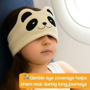 CozyTunes ultra-soft animal-themed audio learning headband for kids with wireless Bluetooth and forehead design for zero ear pressure