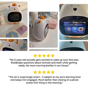 AI Powered RiseBuddy Smart Learning Alarm Clock