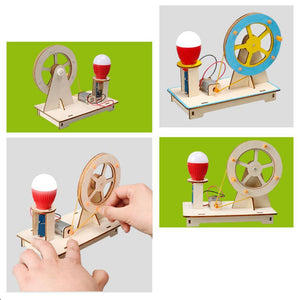 Hand-Cranked Generator Educational Toy Kit