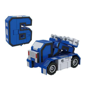 Digital Deformation Transforming Robot Building Blocks Toy