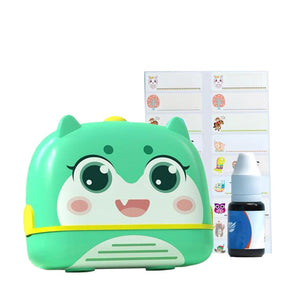 TinyStamper customized name stamp with waterproof ink for kids' belongings