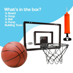 LED Pro Foldable Basketball Hoop with Digital Scoreboard