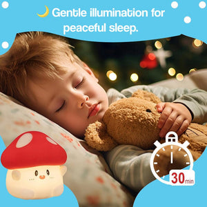 SleepyShroom Silicone Night Light