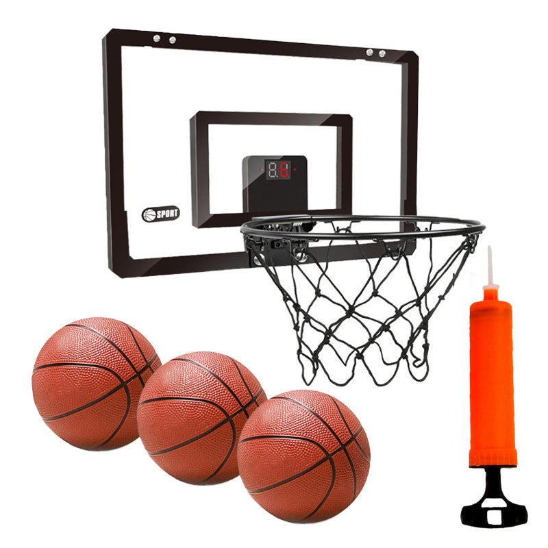 LED Pro Foldable Basketball Hoop with Digital Scoreboard