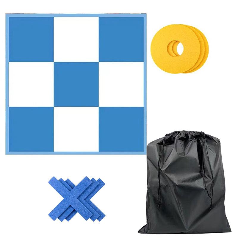 Oversized Felt Tic Tac Toe Family Game Set