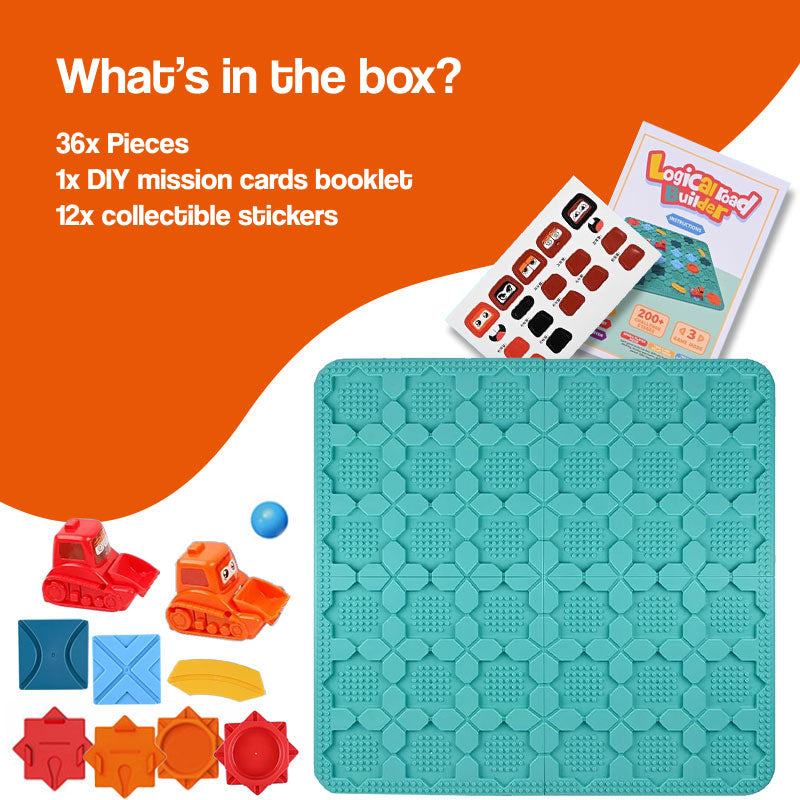 Build-A-Path Logic Puzzle with 118 Challenge Cards