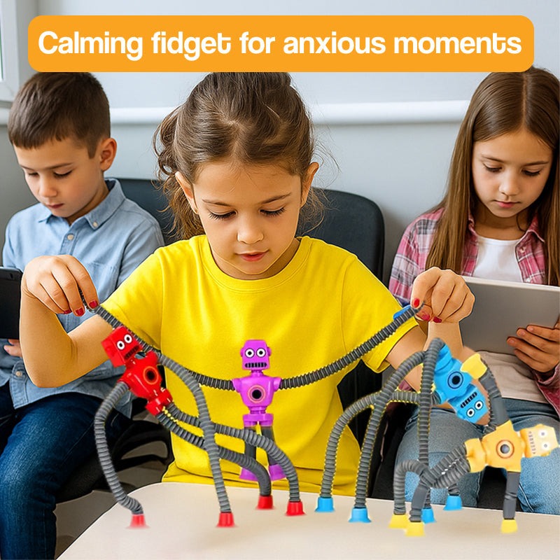 BendyBuddy Stick-Anywhere Fidget Toys