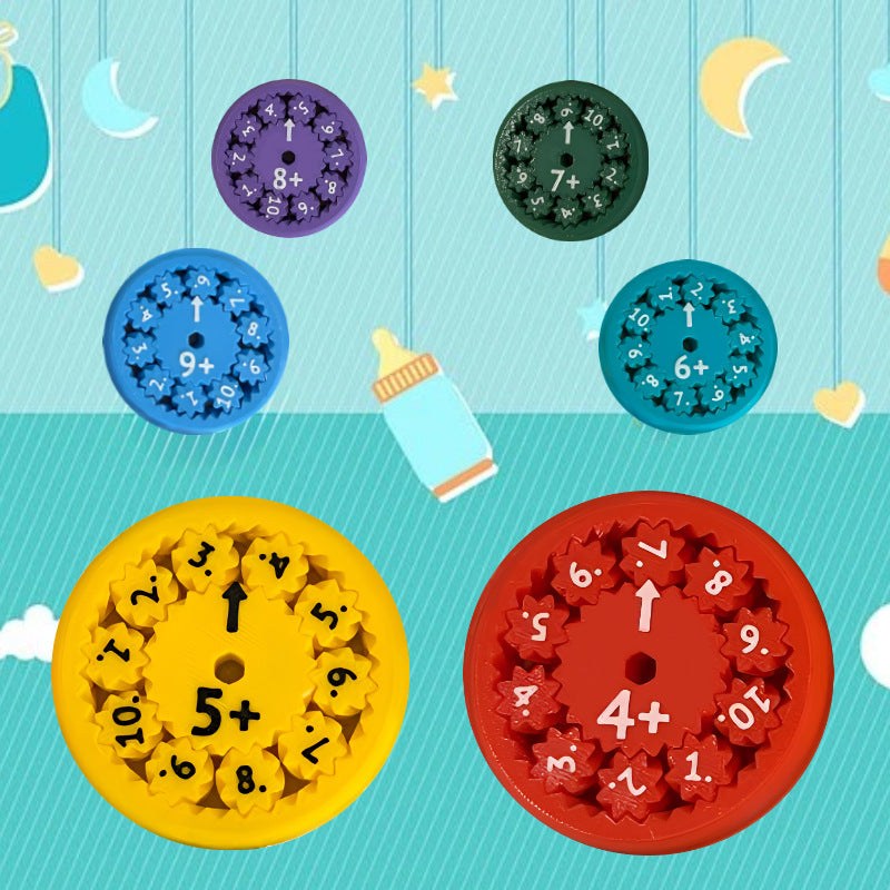 Silicone Digital Fingertip Gyroscope Toy for Thinking Development