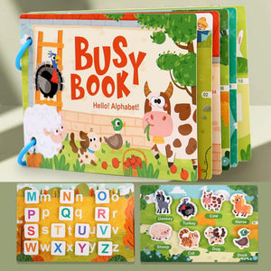 Early Education Busy Book and Puzzle