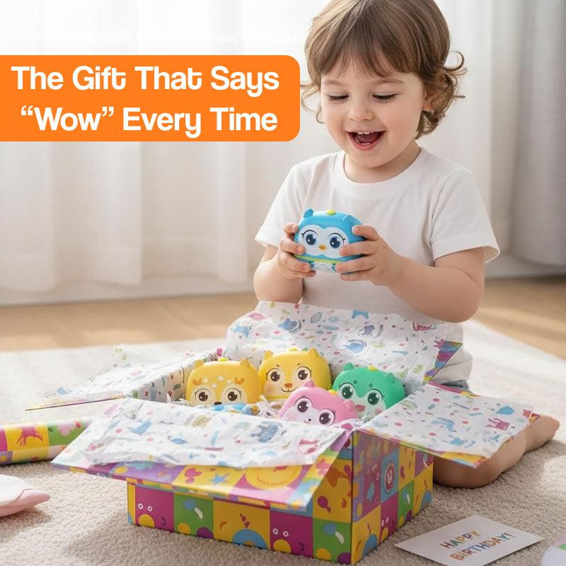 TinyStamper customized name stamp with waterproof ink for kids' belongings