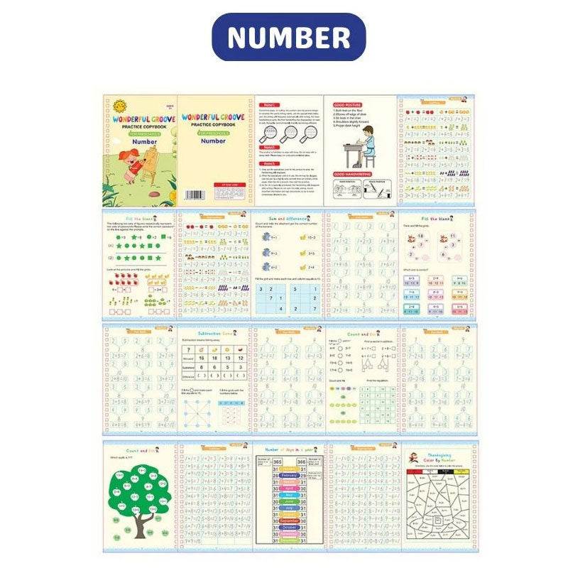 Calligraphy Learner Practice Copybook