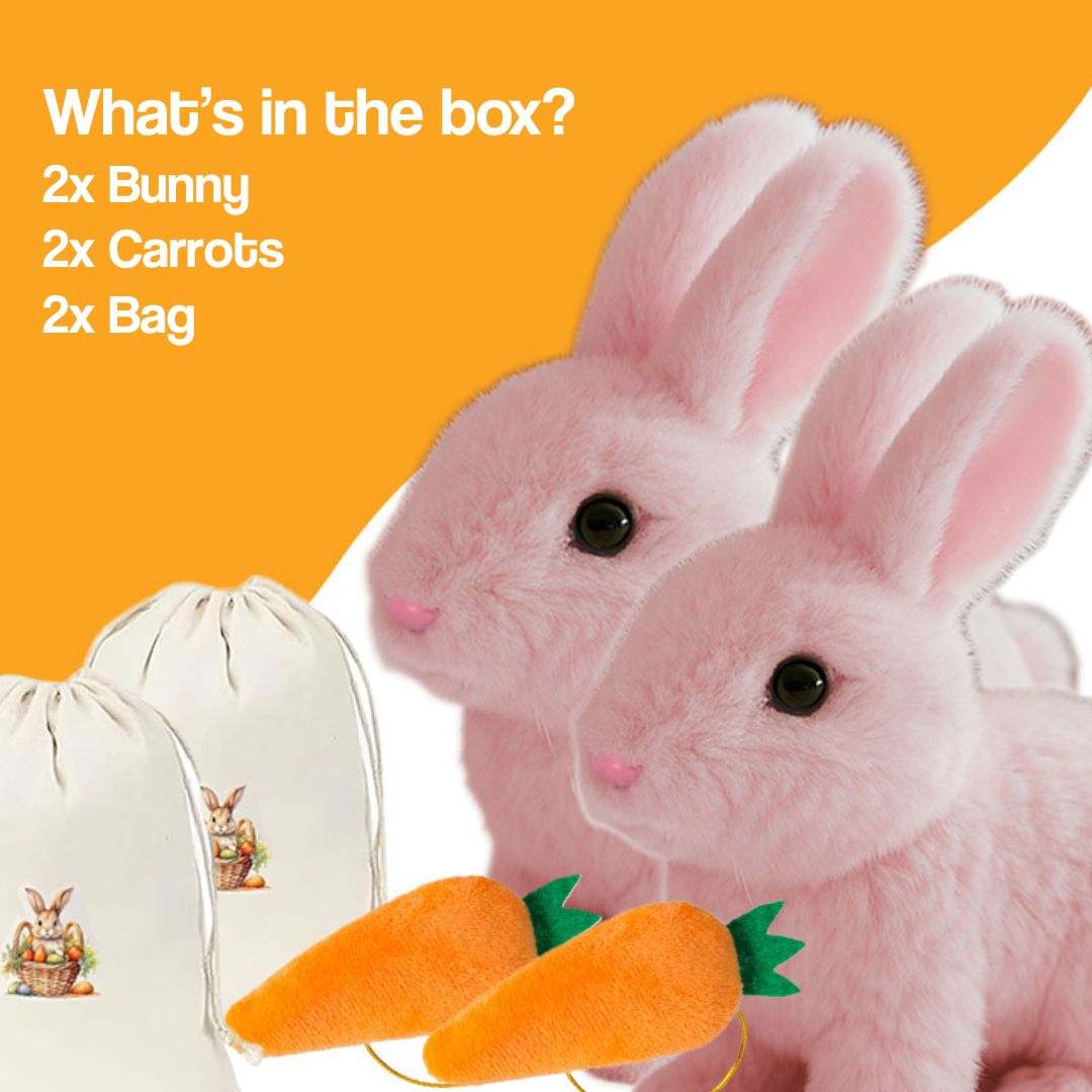 The True-to-Life Interactive Bunny Pet (1+1 FREE)