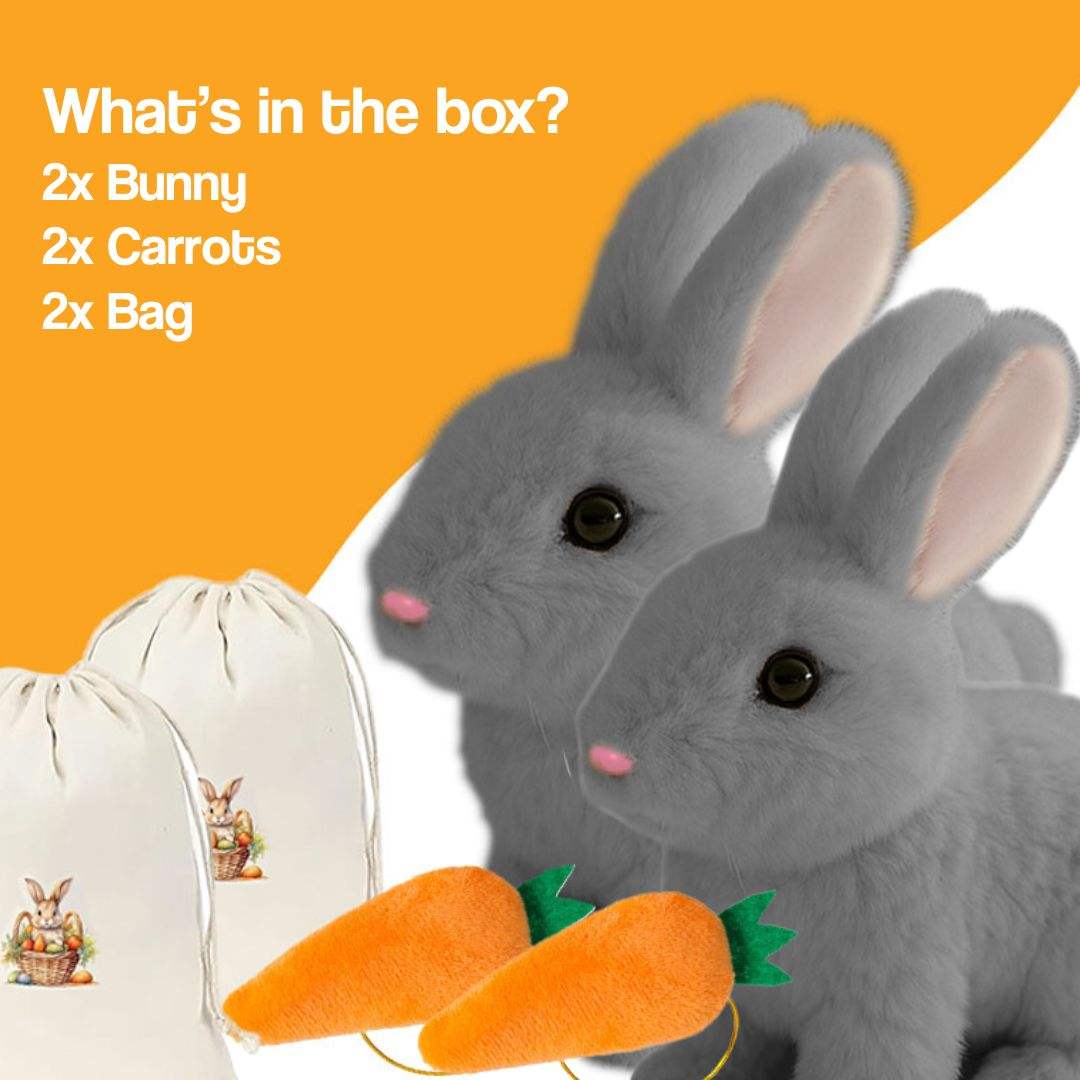 The True-to-Life Interactive Bunny Pet (1+1 FREE)