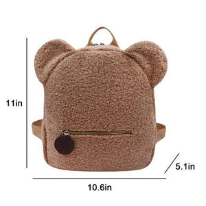 Custom Name Teddy Bear Backpack